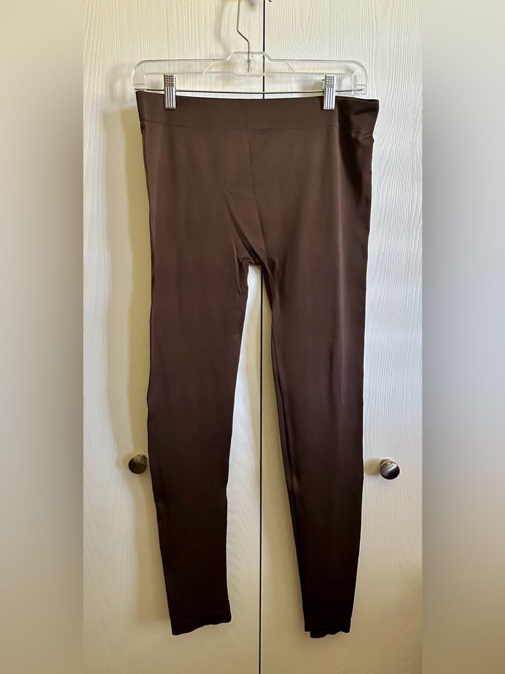 Brown Stretch Leggings